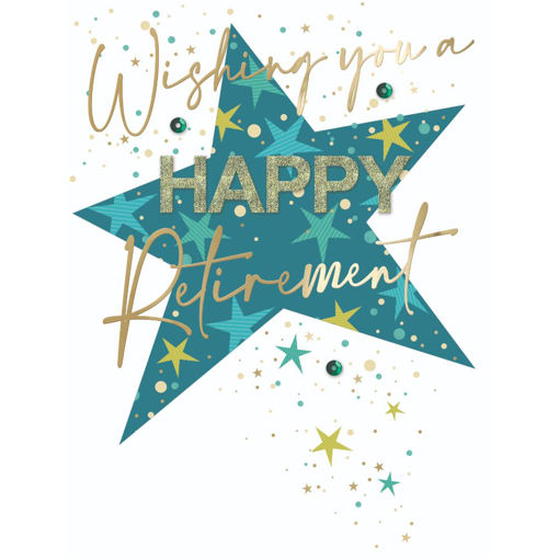 Picture of WISHING YOU A HAPPY RETIREMENT LARGE CARD